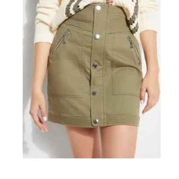 Guess Dresses & Skirts - Guess Army Sage Green Skirt